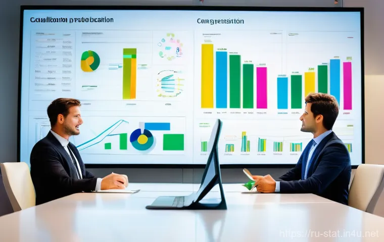 통계분석가로 일하며 겪는 즐거움과 어려움 - **Prompt: The Data Detective's Breakthrough**
    "A professional statistician, with a thoughtful an...
