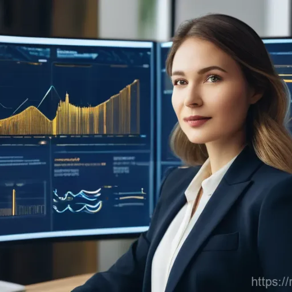 통계 전문가 이직 성공 사례 - **A Statistician's Golden Opportunity**
A dynamic, vibrant image featuring a female professional...